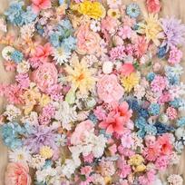 20Pcs Multiple Mix Artificial Flowers Silk Fake Flowers for Home Decor Bride Clothing DIY Craft Gifts Garland Wedding Decoration