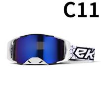 Eks Motorcycle Goggles Motocross Glasses for Dirt Bike ATV MX MTB Ski Windproof Dustproof Anti Fog Unisex Protective