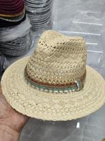 58cm Straw Cowboy Hats Women Bohemian Style Handmade Crochet Sun Hat Vintage Fashion Beach Panama Hats One Size