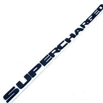 SPORT automobilio lipdukas metalinis   SUPERCHARGED   Auto bagažinės raidžių ženklelio emblemos ženkleliai, skirti Supercharged Ra-nge Ro-ver Sport sidabras