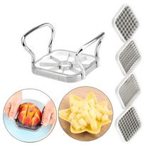 Multi-Functional Stainless Steel Slicer for Apple Pear Potato Chips Kitchen Utensils Tools Vegetable & Fruits Cutter Slicer