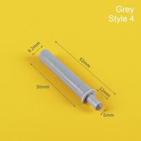 Pneumatic Door Soft Close Damper Buffer Push To Open Anti Slam Door Piston Kitchen Cupboard Quiet Drawer Furniture Hardware