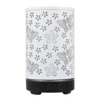 Scent Aroma Diffuser Essential Oil Humidifier Ultrasonic Air Humidifiers Hollow Butterfly Mist Maker with Colorful LED Lights EU