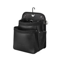 Tajima Safe System Detachable Waist Pouch with Twin Genuine Medium Durable and Genuine Cowhide Leather Easy to Attach and Can be Attached to a Belt