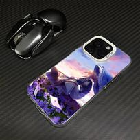 V-Violet Evergarden Phone Case For iPhone17,16,15,14,13,12,11 Plus,Pro Max White Matte Shockproof Cover iPhone16