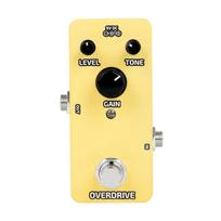 Electric Guitar Pedal Vintage Overdrive/Distortion Crunchs/Distortion/US-Dream/Vintage Phase/Digital Delay geltona