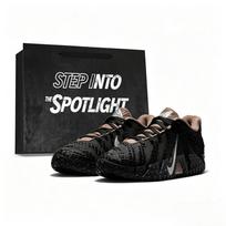 Nike Ja Morant 3 Black Storm, Shopping Bag, Gift, Boyfriend Low top Basketball Shoes Men's Black HF2794-101(team958-) 40.5