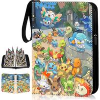 Card Album 4 Pockets 440 Slots Trading Card Binder Collector Book Multi Styles