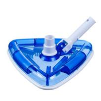 Transparent Triangle Spa Swimming Pool Tool Head Cleaning Brush Vacuum Cleaner