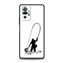 Phone Case For Xiaomi Redmi Note 14 13 12 Pro Plus 5G 9S 9 10 11 4G 14C 13C 12C 10C 9C 9A Soft Cover Fishing Heartbeat Redmi Note 13 Pro 5G