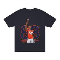 Pro Football Player Demaryius Thomas 88 Unisex T-Shirt S įvairiaspalvis