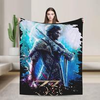 Retro Video Game 2025 Clair Obscur Expedition 33 Blankets Flannel Throw Blanket For Outdoor Soft Design Quality Bedspread Gift 75x90cm