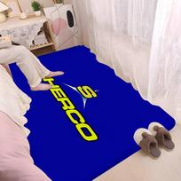 S-Sherco LOGO Kitchen Mat Cheaper Anti-slip Modern Living Room Balcony Printed Modern Home Decor 40cm x 60cm