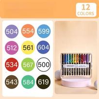 60Colors Boxed Direct Liquid Soft Head Acrylic Markers Set Students Special Art Painting Creation Stone Graffiti  Watercolor Pen