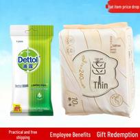 Dettol Wipes & ToTo Sanitary Napkins Bundle