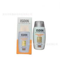 ISDIN Sunscreen Lotion SPF 50+ Water Resistant Non-Greasy Face Body Clear Zinc Mineral Sunscreen for Women Students balta
