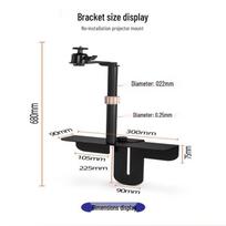 OLOEY Adjustable Projector Stand with RGB Light & Gimbal