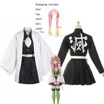 Anime Demon Slayer Kimetsu No Yaiba Cosplay kostiumas moterims Kimono Helovino karnavalo vakarėlio suknelė 110cm