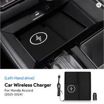 Wireless Fast Charger Pad Mat for Honda Accord 2023‑2024 Car Interior