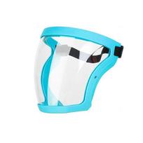Adjustable Kids Anti-Splash Face Mask Anti-Fog Full Face Goggles  Children dangaus mėlyna spalva