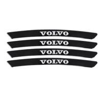 4 vnt. 64 mm Volvo ratlankio centrinis dangtelis Stebulės dangtelis Ženklelis Emblema Lipdukas Automobilio Aksesuarai Volvo S40 S60 S80L XC60 XC90 V40 V60 V50 V90