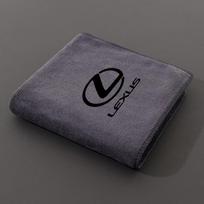 2026 Hot Interior Stickers Suede Microfiber Towel Car Logo Wash Cleaning Rag Cloth For Lexus ES RX NX LS UX LM LX GX LC RZ IS CT