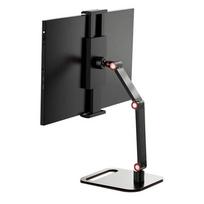 Adjustable Height Portable Monitor Holder Punch-Free Foldable Screen Holder Expandable Alloy Monitor Bracket Desk Accessories juoda