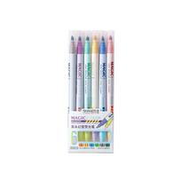 6/12Pcs New Magic Color Changing Highlighter Pen Set DIY Notes Painting Art Marker Color marker pen Double-ended Fluorescent Pen