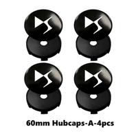 Universalus 60mm ratlankio dangtelis automobiliui DS Auto Anti-Dust Ratlankio centrinis dangtelis DS4S DS5 5LS DS3 DS4 DS6 DS7 DS9 E-Tense SPIRIT RUBIS