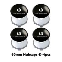 Wheel Center Sticker Emblem Rim Caps Hub Cover Logo Badge Decal For Leapmotor T03 S01 C11 C01 C10 C16 2024 2025