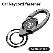 Zinc Alloy Car Key Chain Anti-Lost KeyRing Buckle Carabiner Clip For Opel Corsa Mokka Astra Cascada Adam Insignia Meriva Vectra