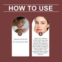 Eelhoe Snake Venom Peptide Caffeine Anti Wrinkle Massage Eye Cream Anti Dark Circles Anti-Aging Moisturizing Eyes Skin Care one size