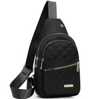 Elegant Multi-color Quilted Chest Bag Adjustable-strap Lightweight for Daily Commute Casual Stylish Functial High-end Bag