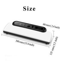 100-240V Household food Vacuum Sealer Mini Kitchen Packaging Machine Film Sealer Vacuum Packer With 8Pcs Vacuum Saver Bags EU/US Plug