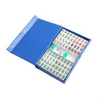 Mini Mahjong Set Activity Game Traditional Entertainment Tiles for Home Travel