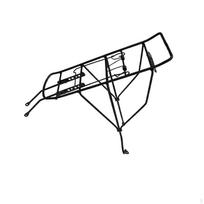 Rear Bike Rack, Bicycle Carrier Heavy Duty Luggage Rack Shelf for Mountain Road