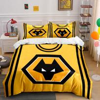 Wolf emblem in hexagon. Bedding sets Duvet cover sets Duvet covers Pillowcases(1 * Duvet Cover 2 * Pillowcases without duvet insert) 135x200cm