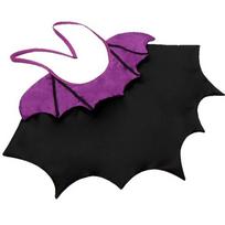 Bat Transformation Halloween Pet Costume Adjustable Stand-collar Small Dog Knight Cape Soft Fabric Comfortable Kitten Dress violetinė