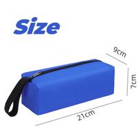 Multi Functional Portable Tool Kit for Organizing Storing Waterproof Hand-held Stationery Bags, Hardware Small Parts Small Repai (Blue,21x9x7cm) mėlyna