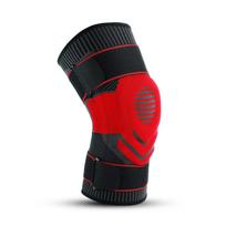 Kyncilor Elastic Silicone Knee Brace Nylon Sports Knee Pads Fitness Gear Patella Brace Running Basketball Volleyball Support L