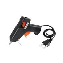 20 W elektrinio šildymo karšto lydalo klijų pistoletų amatų remonto įrankis, skirtas 7 mm lipniam lazdeliui EU Plug juoda