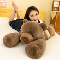 New Cute Pony Bear Plush Doll Teddy Bear Toy Lazy Doll Valentine's Day Gift 65 cm