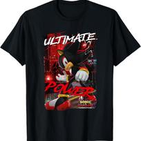Sonic the Hedgehog Sonic X Shadow Generations Ultimate Power T-Shirt S įvairiaspalvis