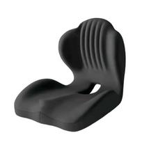 Ergonomic Seat Cushion Memory Foam with L-Shaped Design Hollow Air Circulation Lumbar Support Non-Slip Office Chair Cushion juoda