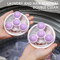 Lint Filter Hair Catcher Hair Remover for Washing Machine Mesh Filter Bag Floating Pet Hair Remover for Laundry Reusable Hair Filter Bag for Washing 10x8x5cm