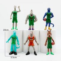 New Anime Miracle Dream Team Cartoon Figures GOAT Cosplay Action Figure Pvc Desktop Statue Decoration Collection Toys Kids Presents