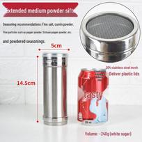 Stainless Steel BBQ Seasoning Shaker