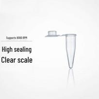 Aokewen 0.2mL Conical Centrifuge Tubes with Hinged Cap