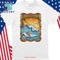 Slightly Stoopid Santa Barbara CA August 17 2025 Tour T Shirt vintage Washed Unisex Top For Everyday Wear Stretched S įvairiaspalvis