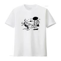 Men's Pulp Fiction Jules Krazy Kat Cartoon Print Light Blue T Shirt S 5XL vintage Washed graphic Soft designer clothes S įvairiaspalvis